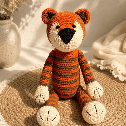 Crochet Tiger Plush